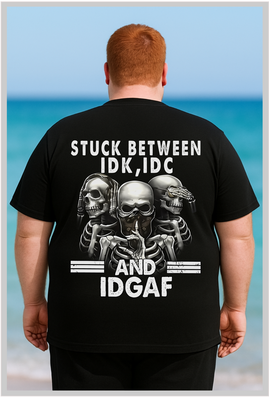 Savage mode oversized 100% cotton black graphic tee streetwear
Oversized plus size graphic cotton tee with bold print, up to 12XL
