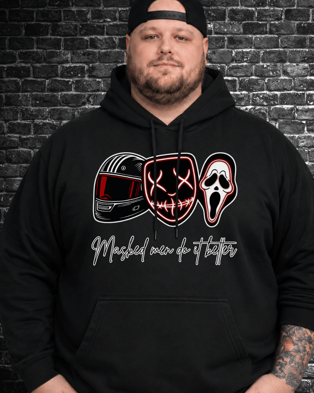 Masked Men Hoodie